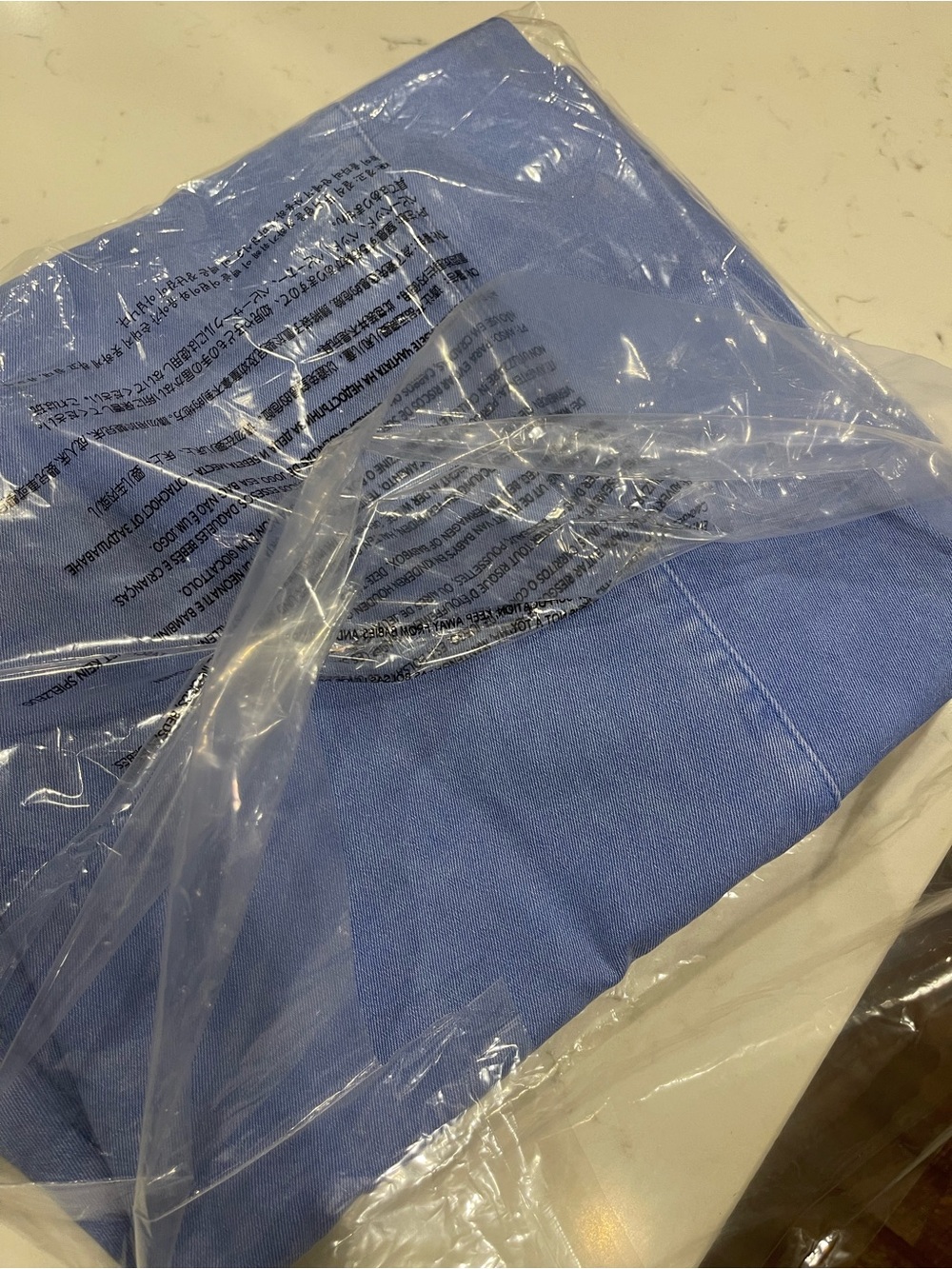 Zenana High-Waisted Wide Leg Crop Denim โ Cornflower Blue - Picture 3 of 3
